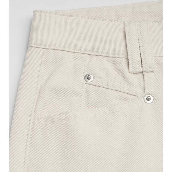 Cider Women’s Small White Denim High Waist Wide Leg Jeans - Picture 5 of 10